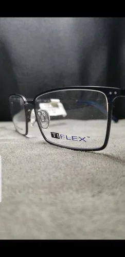 NEW Ti Flex Titanium MC T1717 Matte Black Gun Eyeglasses Frames 53 17 140 2