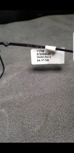 NEW Ti Flex Titanium MC T1717 Matte Black Gun Eyeglasses Frames 53 17 140 3
