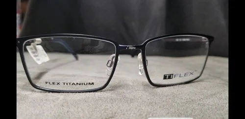 NEW Ti Flex Titanium MC T1717 Matte Black Gun Eyeglasses Frames 53 17 140 4