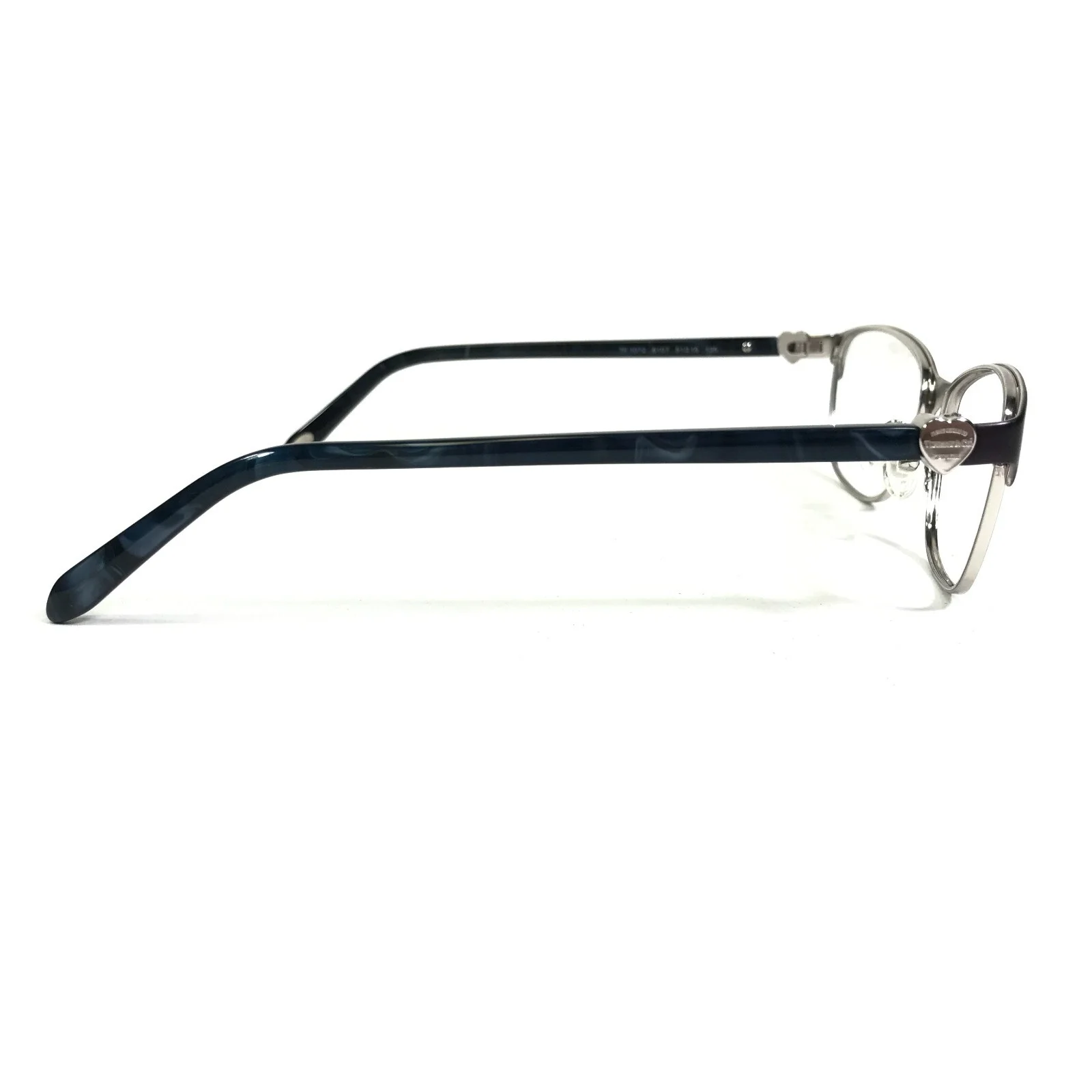 New TIFFANY & CO TF1072 6107 51mm Satin Purple Navy Blue Eyeglasses Frames Italy 4