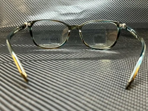 New TIFFANY & CO. TF2109-HB 8124 51-17-140 Blue Tortoise Eyeglasses w Case & Acs 4