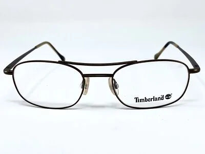 New TIMBERLAND Buckthorn Brown Double Bridge Mens Eyeglasses Frame 50-18-135