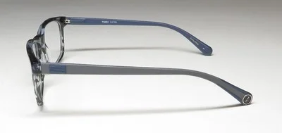 NEW TIMEX 8:27 PM GLASSES PLASTIC MENS NV BLUE OVERSIZED FULL-RIM 57-17-147 4