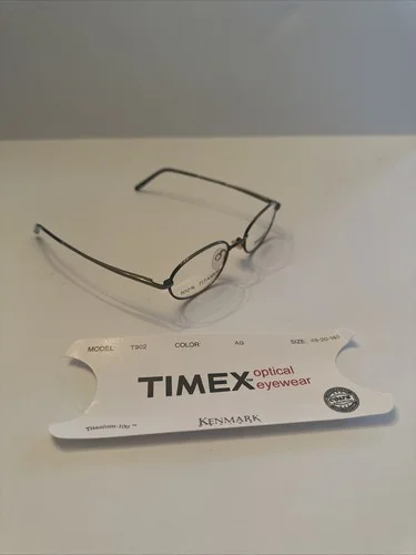 New TIMEX Designer Eyeglasses T902, Ant. Gold, 49-20-140, Prescription Frames 2