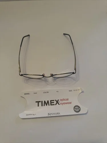 New TIMEX Designer Eyeglasses T902, Ant. Gold, 49-20-140, Prescription Frames 3