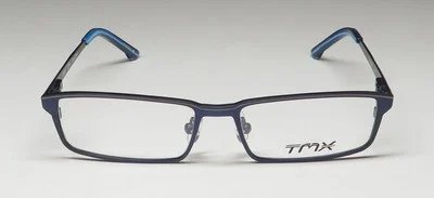 NEW TIMEX TMX CROSS CHECK EYEGLASSES NV METAL & PLASTIC BLUE 50-14-135 3