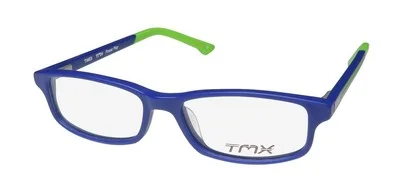 NEW TIMEX TMX POWER PLAY EYEGLASS FRAME BL PLASTIC CHILDRENS-BOYS BLUE FULL-RIM