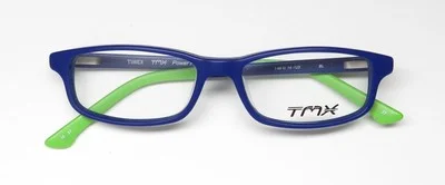 NEW TIMEX TMX POWER PLAY EYEGLASS FRAME BL PLASTIC CHILDRENS-BOYS BLUE FULL-RIM 2