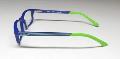 NEW TIMEX TMX POWER PLAY EYEGLASS FRAME BL PLASTIC CHILDRENS-BOYS BLUE FULL-RIM 4