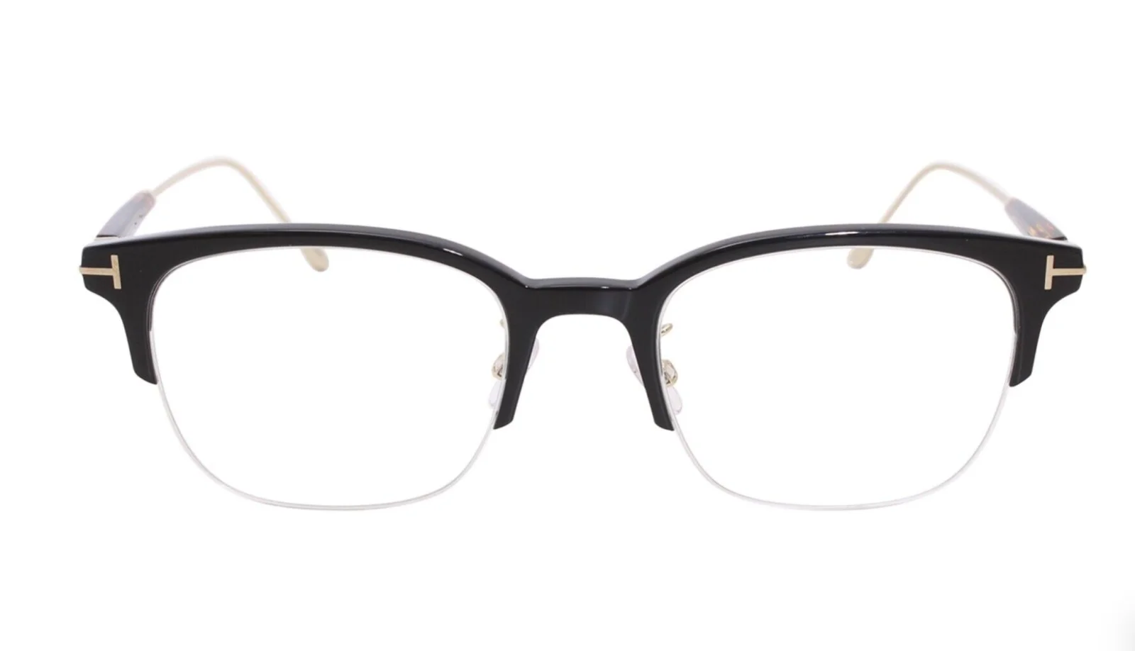 New TOM FORD Eyeglasses TF 5645-D 001 52-21 145 Black w/ Tortoise & Gold Frames 2