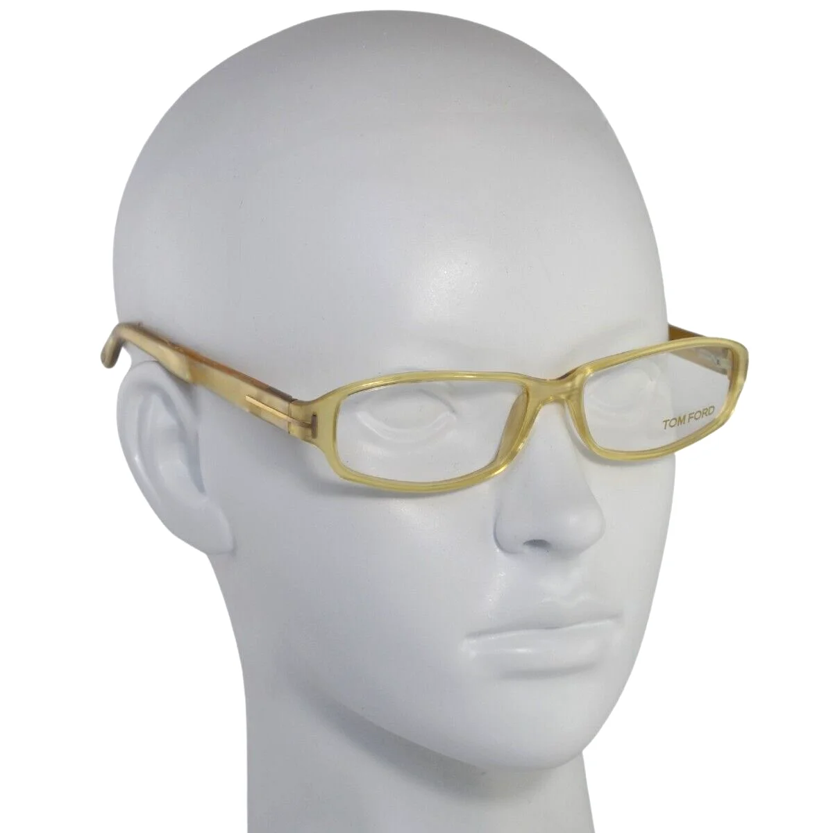 New Tom Ford Eyeglasses w Soft Case - TF5087 U65 - Beige Pearl (52-15-135) 2