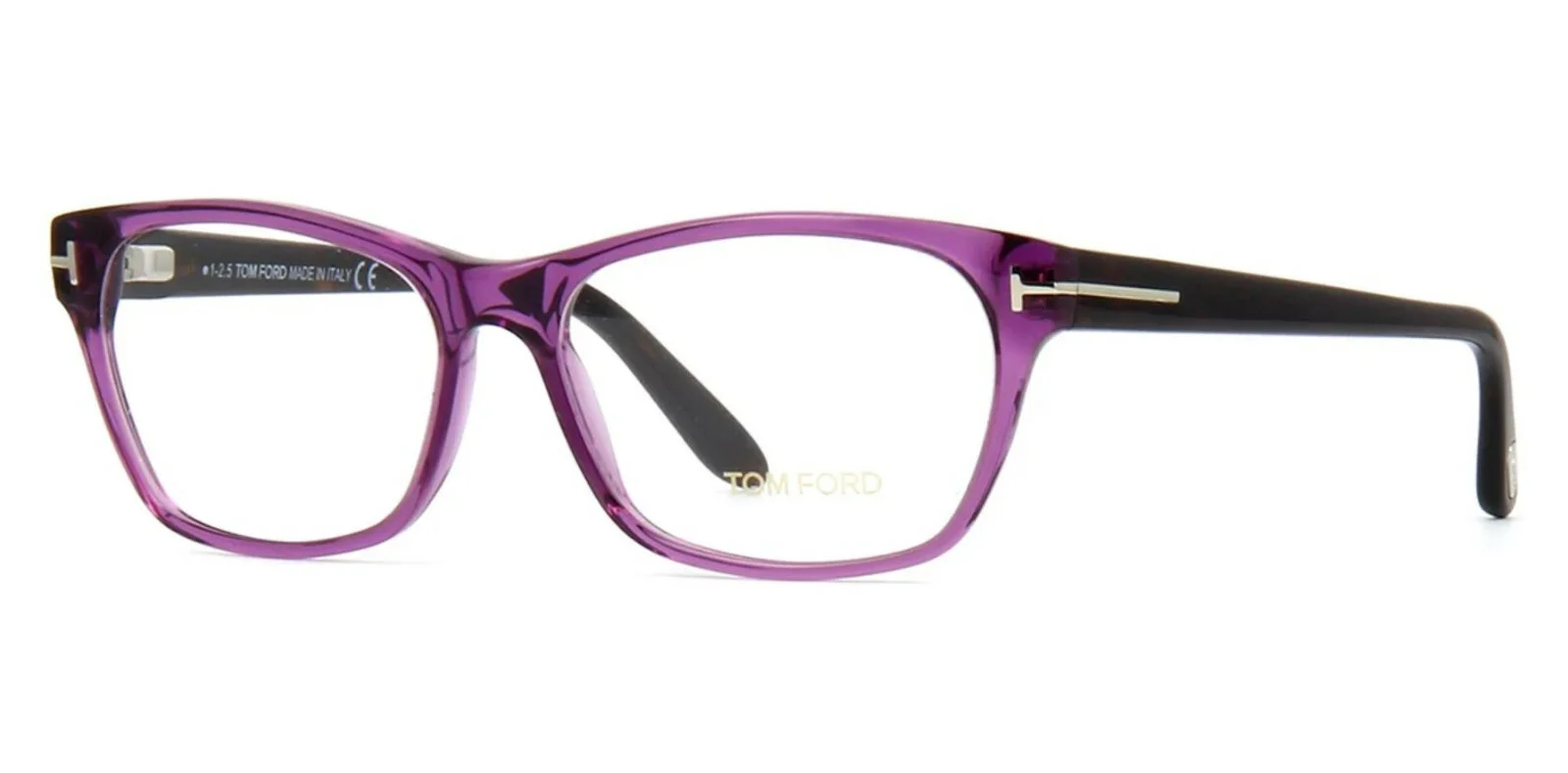 New TOM FORD TF5405-F 081 56mm Purple Eyeglasses RX Frames Italy (Asian Fit)