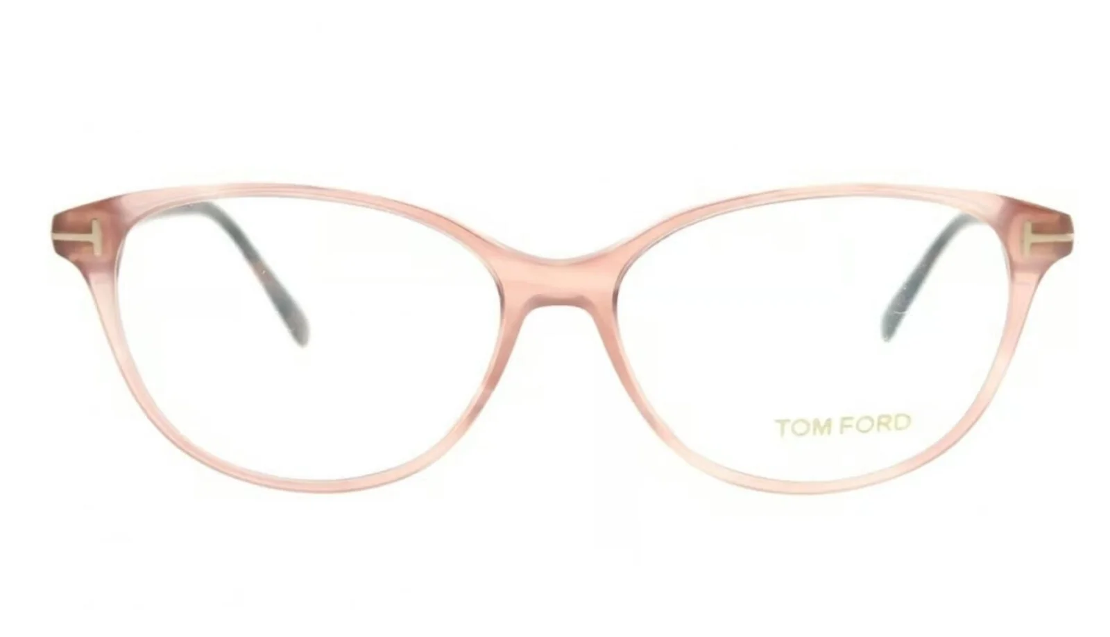New TOM FORD TF5421 074 55mm Pink Havana Transparent Eyeglasses Frames Italy 2