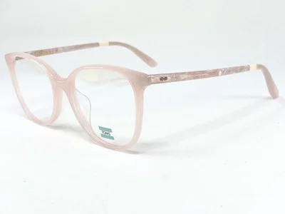 New TOMS Sandela 52 Light Pink/ Pearl Round Womens Eyeglasses Frame 52-18-147 2