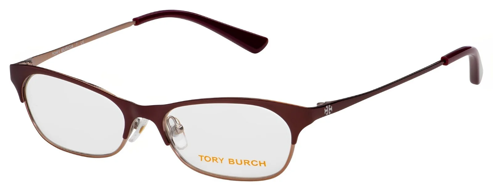 New Tory Burch Eyeglasses - TY1065 3283 - Rose Gold Shiny Bordeaux (52-15-140)