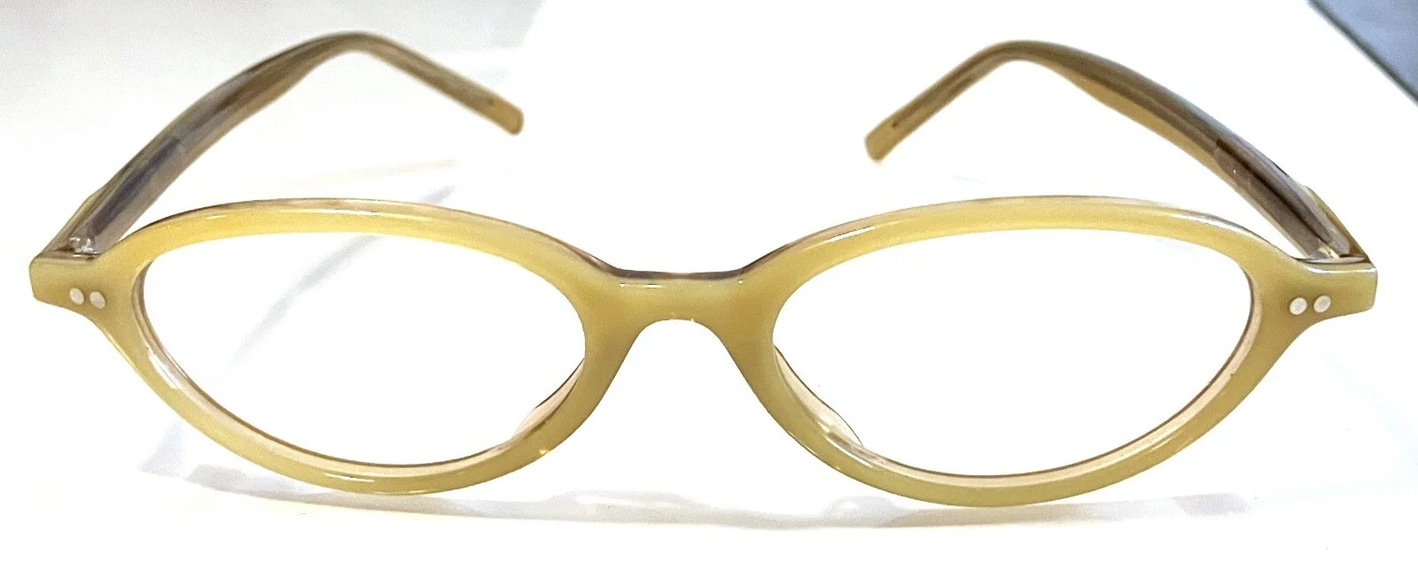 New Unnamed Cream (Beige) Eyeglasses ~ Discontinued Frames ~ Discounted Closeout