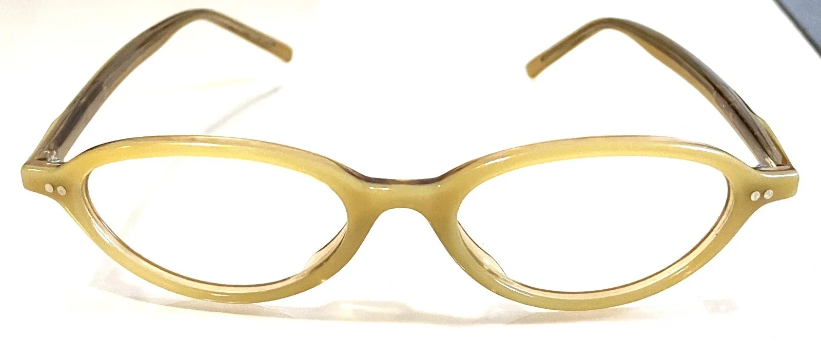 New Unnamed Cream (Beige) Eyeglasses ~ Discontinued Frames ~ Discounted Closeout 4