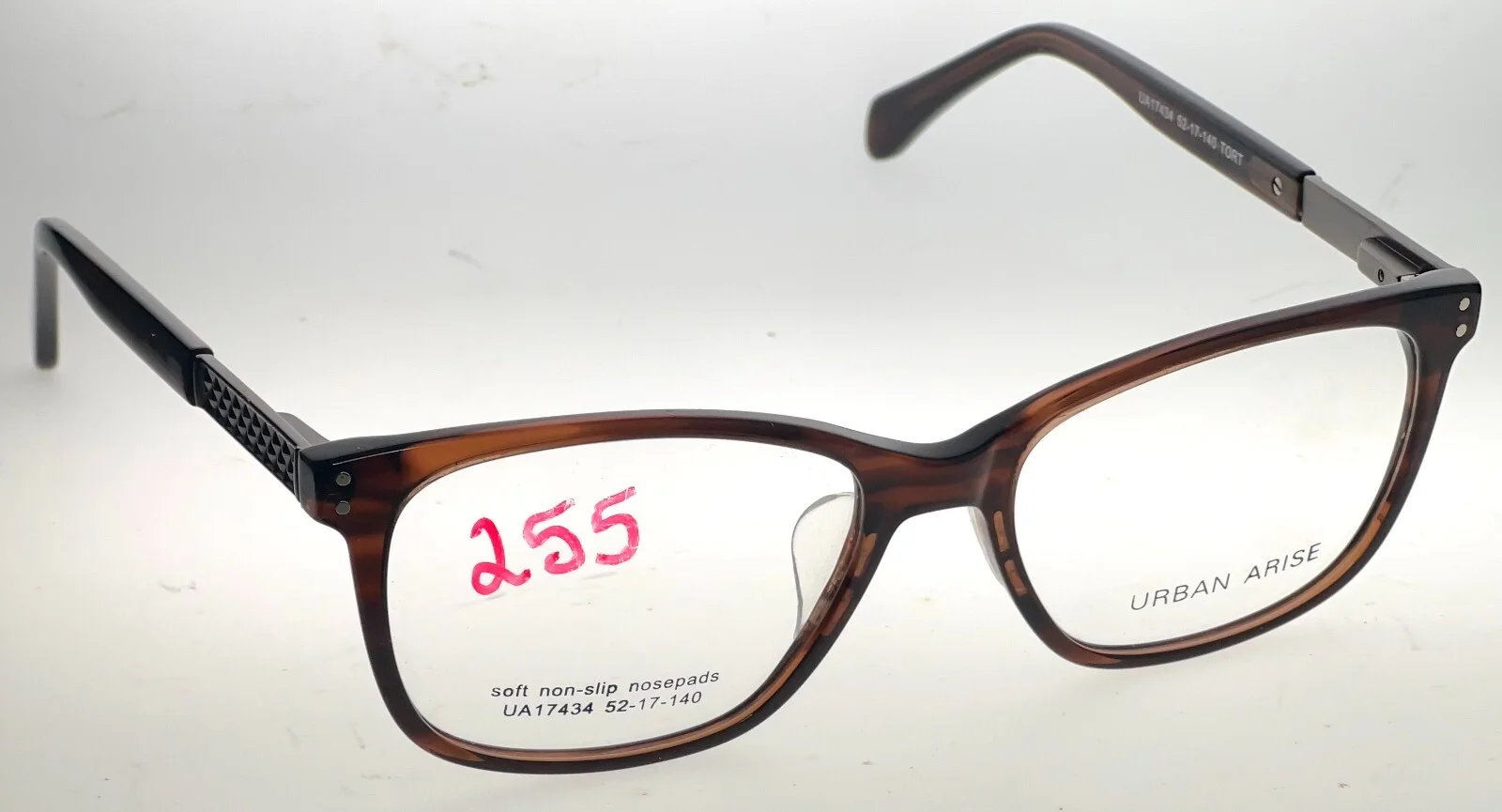 New! Urban Arise UA17434 Tortoise Unisex Eyeglass Frames 52/17/140 #217 3