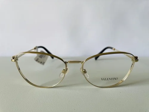 NEW Valentino Eyeglasses VA 1016 3003 Pale Gold 53-17-140mm ITALY