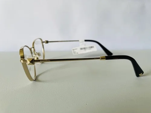 NEW Valentino Eyeglasses VA 1016 3003 Pale Gold 53-17-140mm ITALY 2