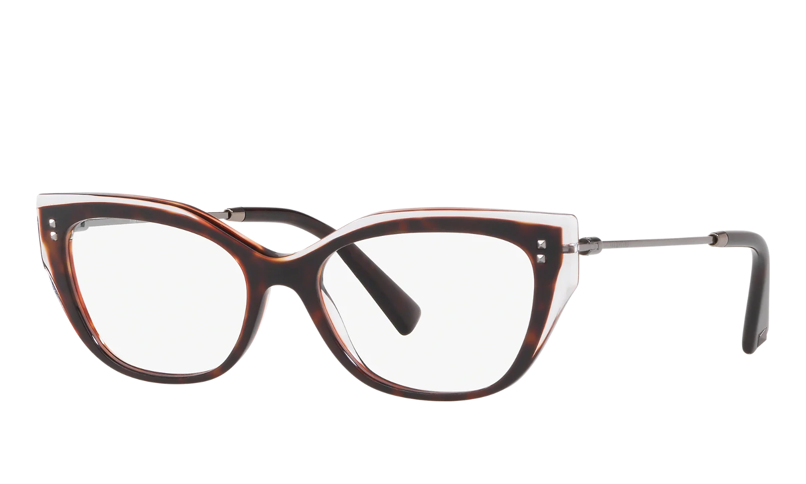 New VALENTINO VA3035 5087 54mm Brown Havana Eyeglasses Frames Italy