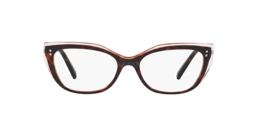 New VALENTINO VA3035 5087 54mm Brown Havana Eyeglasses Frames Italy 2