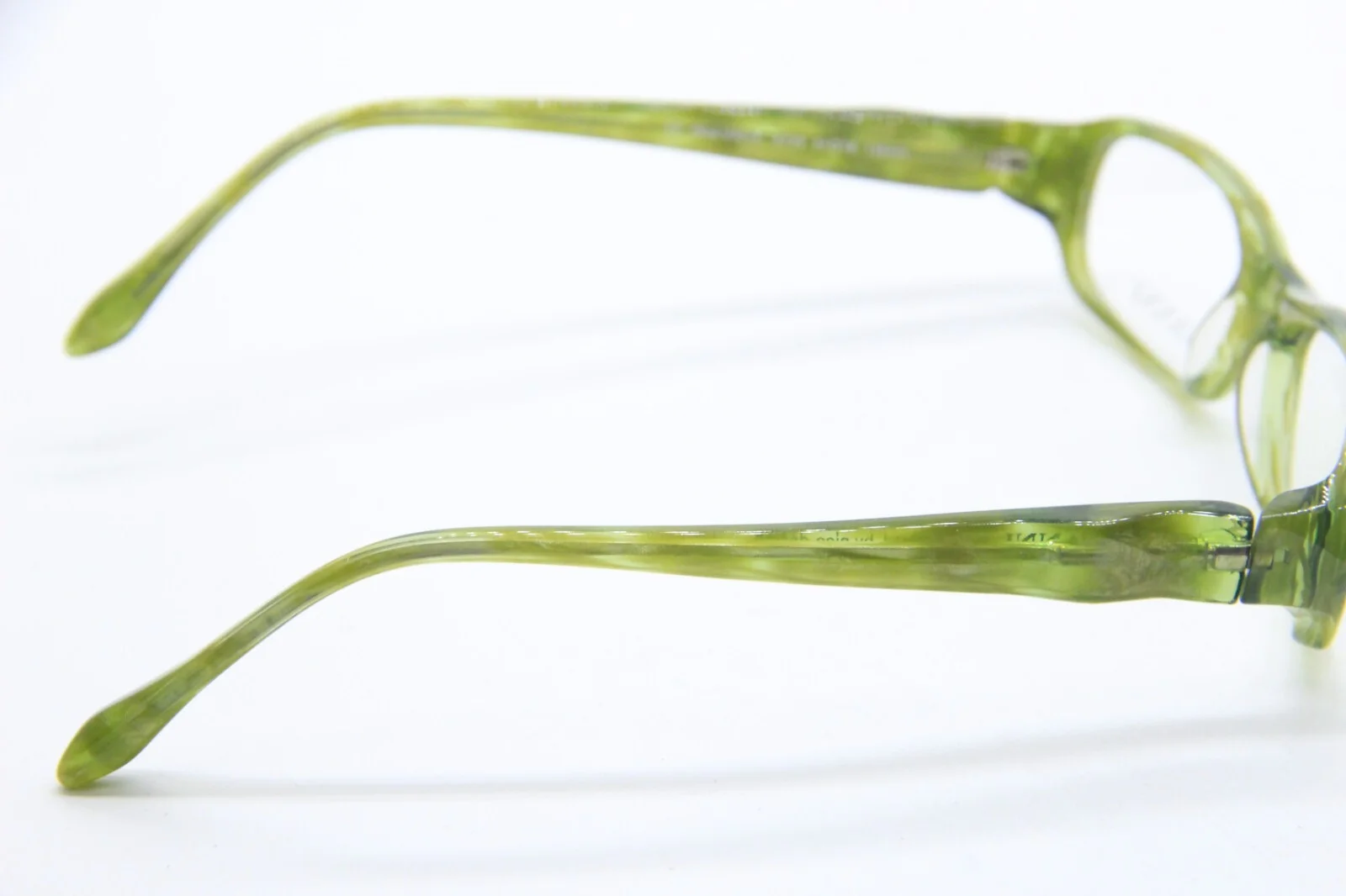 NEW VANNI V3210 A729 TRANSPARENT GREEN AUTHENTIC EYEGLASSES FRAMES 51-16 4