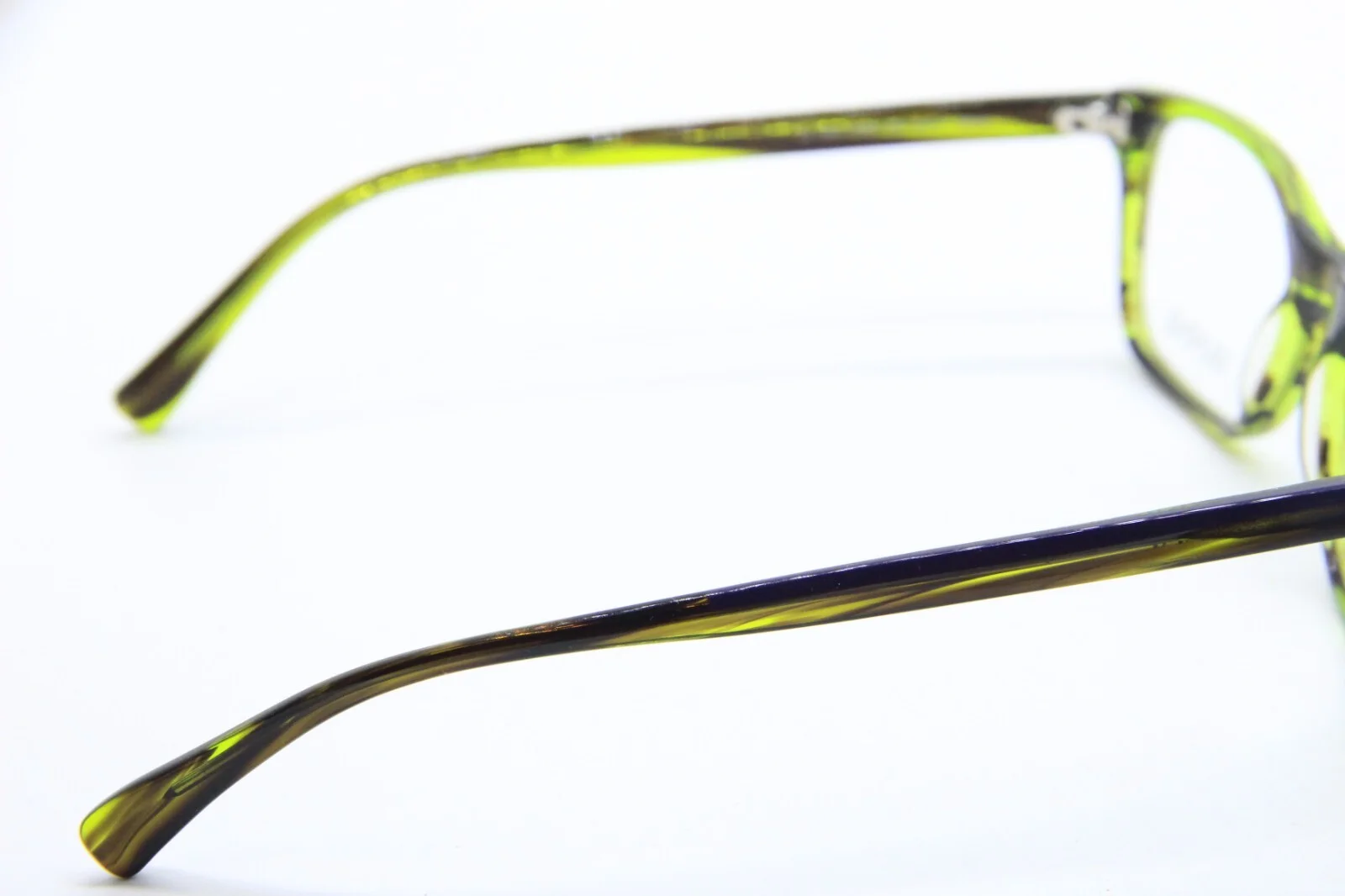 NEW VANNI V3662 A59 TRANSPARENT GREEN BROWN AUTHENTIC EYEGLASSES FRAMES 52-17 4