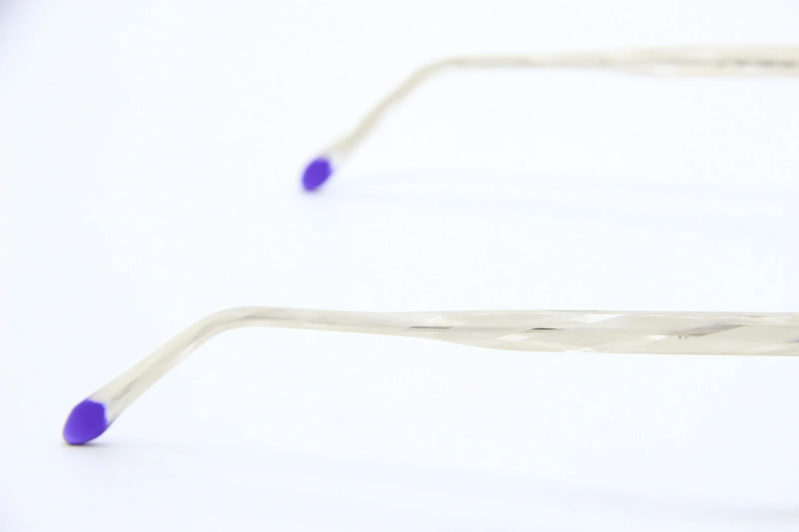 NEW VANNI V3683 A250 TRANSPARENT PURPLE WHITE AUTHENTIC EYEGLASSES FRAMES 54-15 4