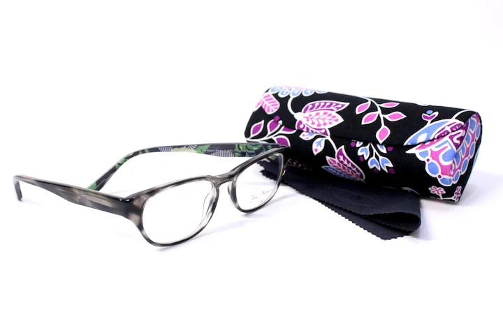 NEW VERA BRADLEY KENNEDY EYEGLASSES GREY SIZE : 51-17-140