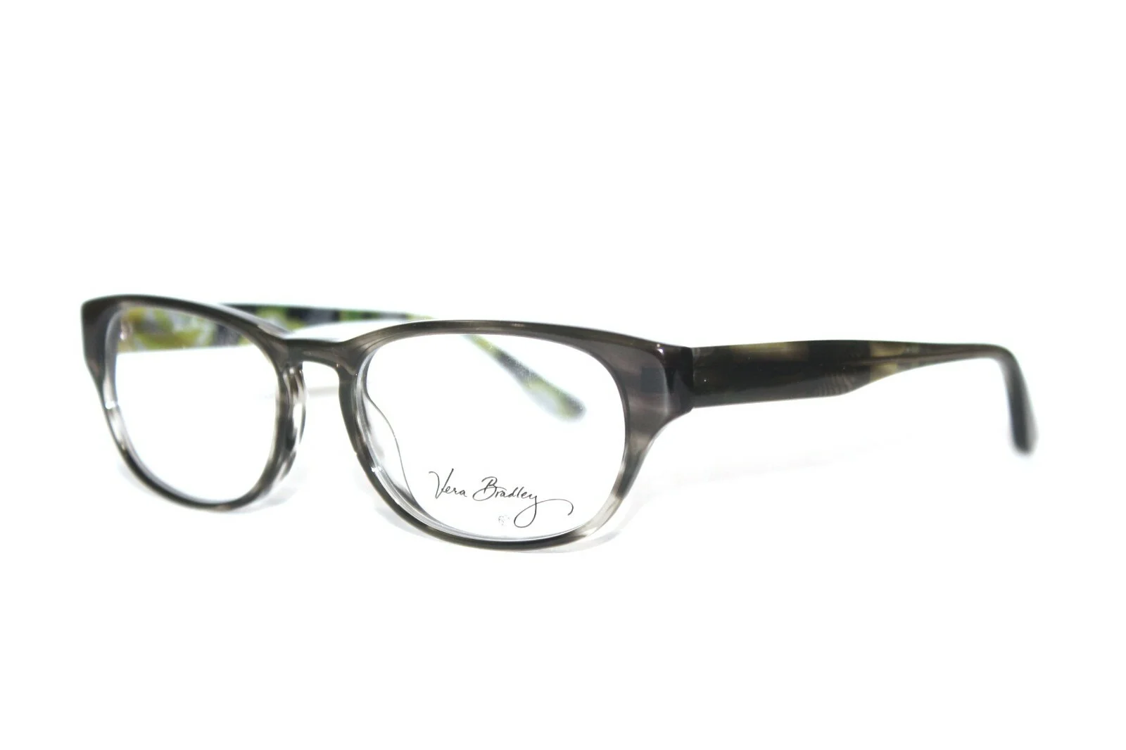 NEW VERA BRADLEY VB KENNEDY LNR GRAY CLEAR AUTHENTIC EYEGLASSES WOMAN 51-17-140