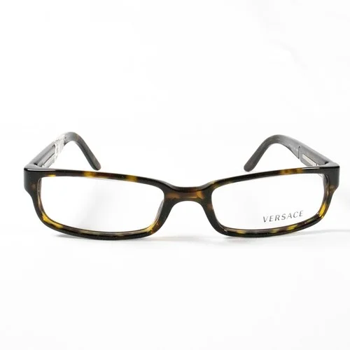 New Versace Eyeglasses Frames 3112 108 Brown Tortoise Rectangle Womens 52-17-140