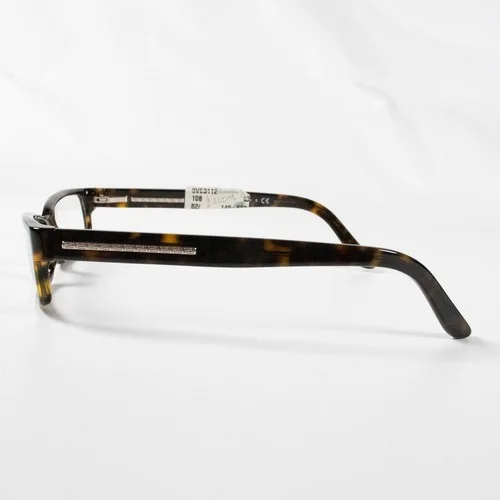 New Versace Eyeglasses Frames 3112 108 Brown Tortoise Rectangle Womens 52-17-140 3