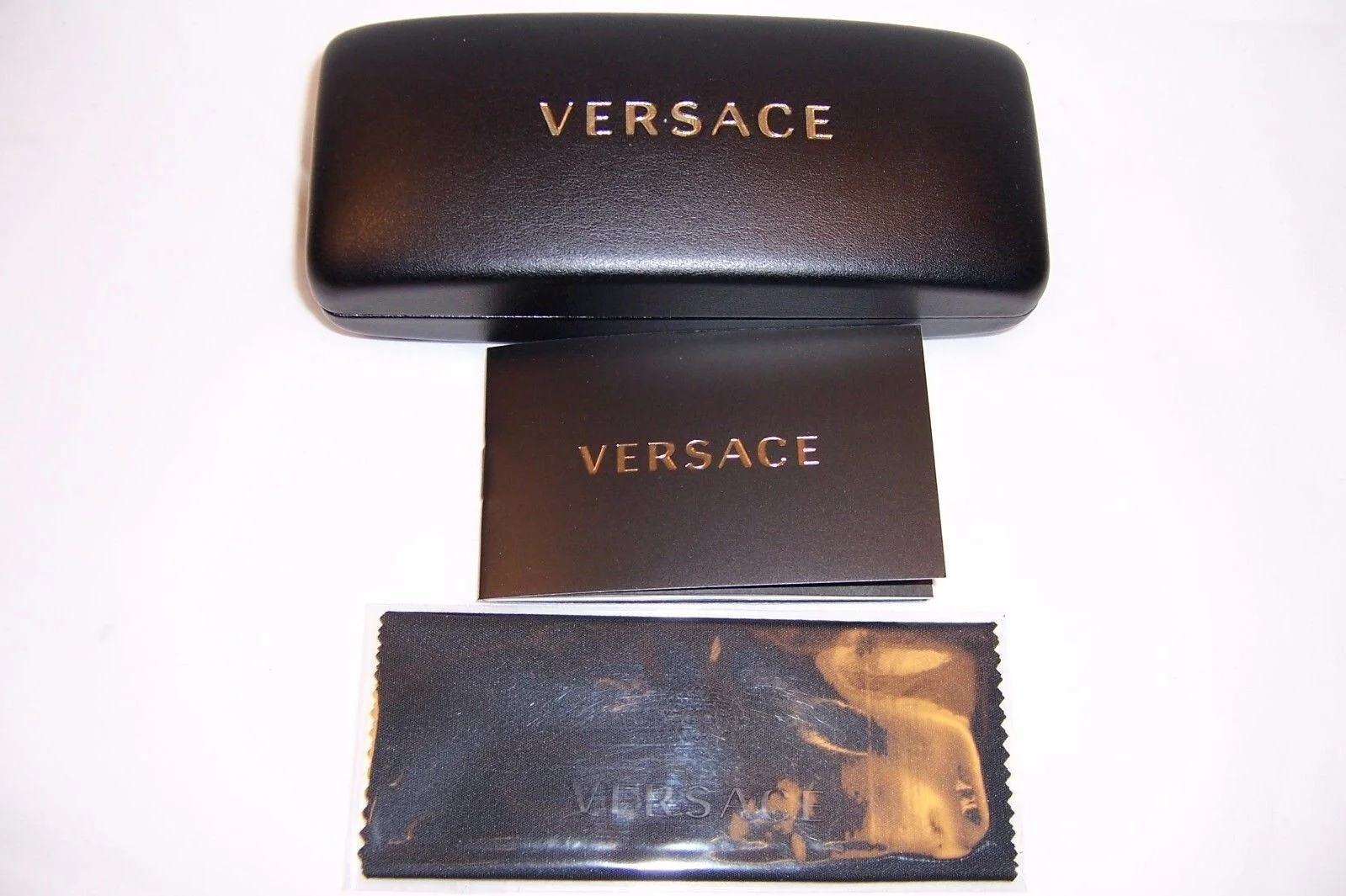 NEW VERSACE EYEGLASSES VE1175B 1002 GOLD 53mm AUTHENTIC RX 1175 2