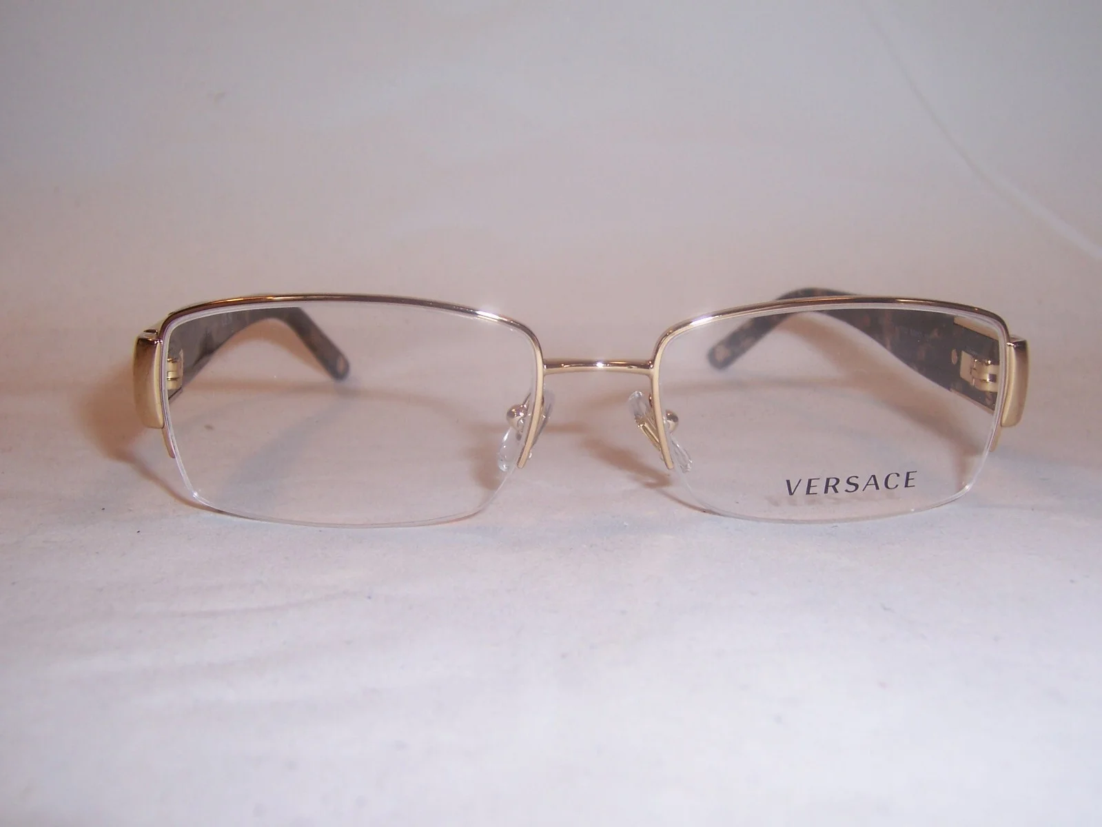 NEW VERSACE EYEGLASSES VE1175B 1002 GOLD 53mm AUTHENTIC RX 1175 4