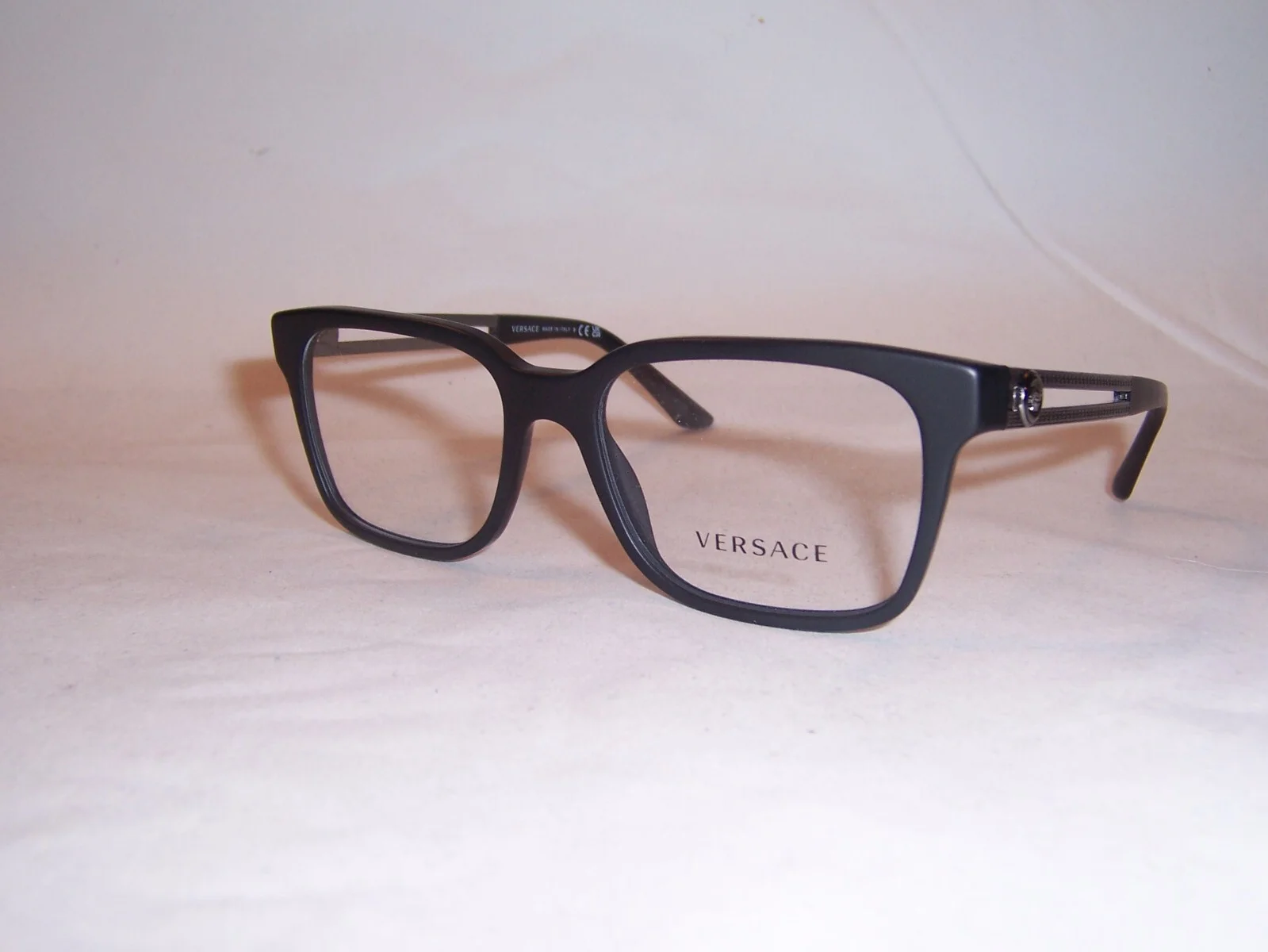 NEW VERSACE EYEGLASSES VE3218 5122 MATTE BLACK 53mm AUTHENTIC RX 3218 3