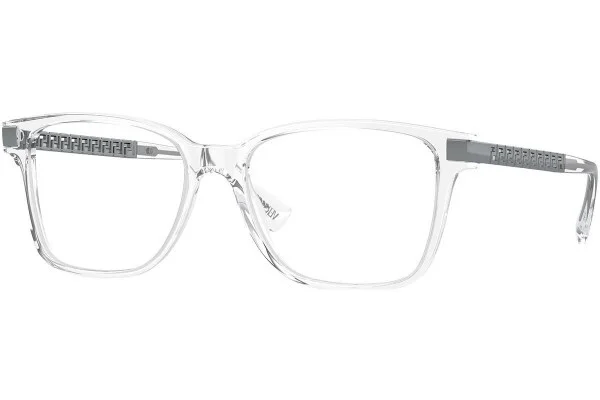 New VERSACE VE3340U 148 Transparent 55/17/145 Authentic Men 2