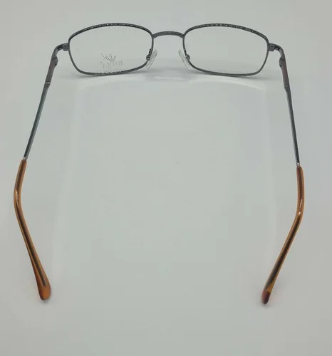 NEW VIA ROMA VR511 SHINY BROWN EYEGLASSES AUTHENTIC FRAME RX 51-19-140 $99.95 3