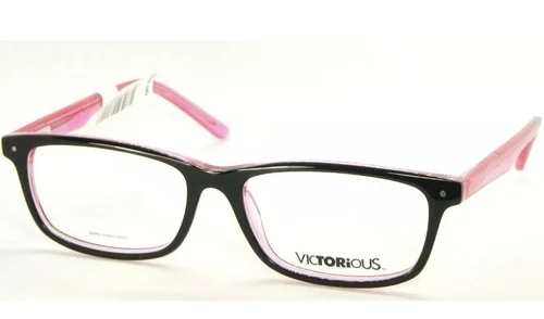 New Viacom VICTORIOUS Pink black Eyeglasses 52-15-135 FRAMES $54 V418 youth 2