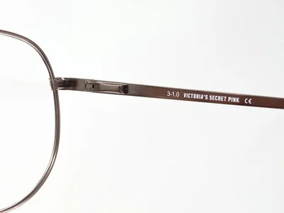 New VICTORIAS SECRET PK5010 Rose Gold Aviator Womens Eyeglasses Frame 55-15-135 4