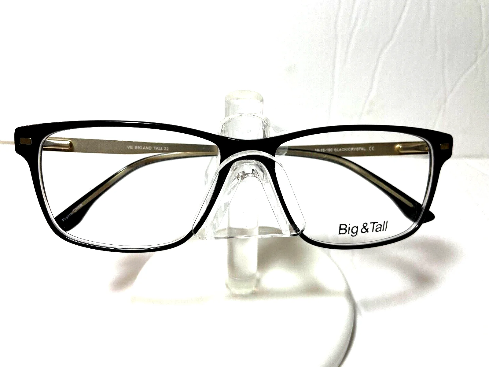 NEW VIVID BIG N TALL EYEGLASSES FRAME 20 NAVY XL SIZE 60/18 155 3