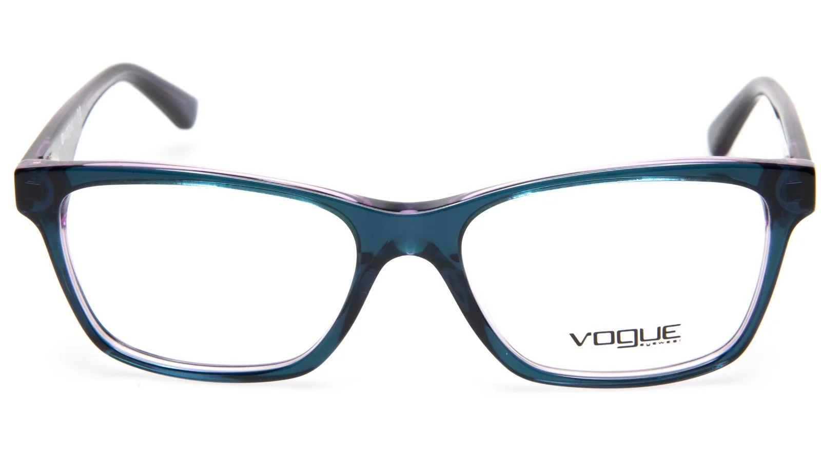 NEW Vogue VO 2787 2267 TOP TRANSPARENT BLUE On VIOLET EYEGLASSES 53-16-140 B37mm 2