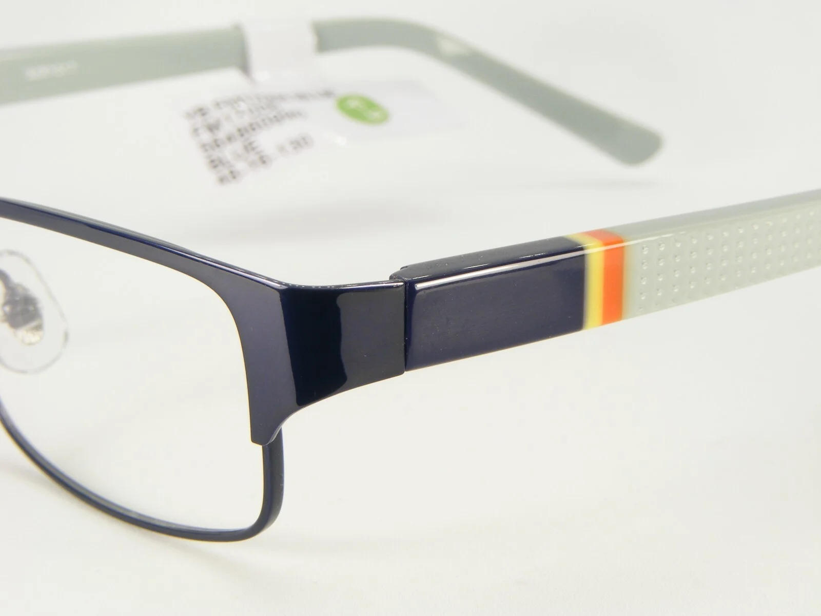 NEW W/ TAG FM17006 3JX1017 BLUE EYEGLASSES GLASSES METAL FRAME 48-16-130mm 4