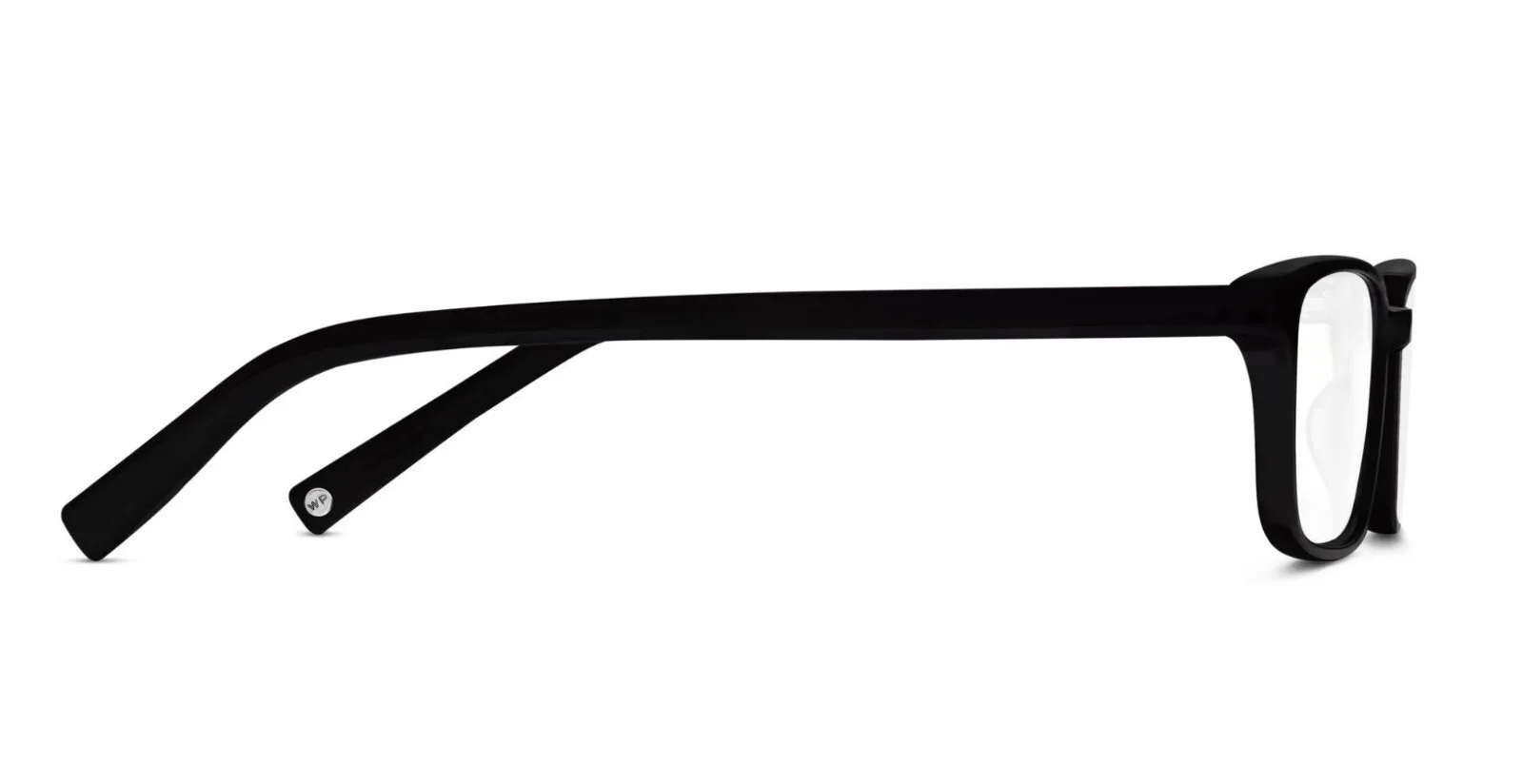 New WARBY PARKER Hardy XW 100 55mm Jet Black Eyeglasses Frames Extra Wide 3
