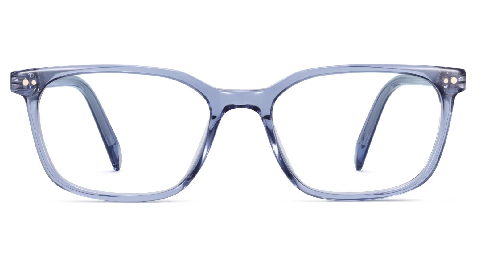 New WARBY PARKER Weathers XW 318 57mm Crystal Periwinkle Eyeglasses Frames