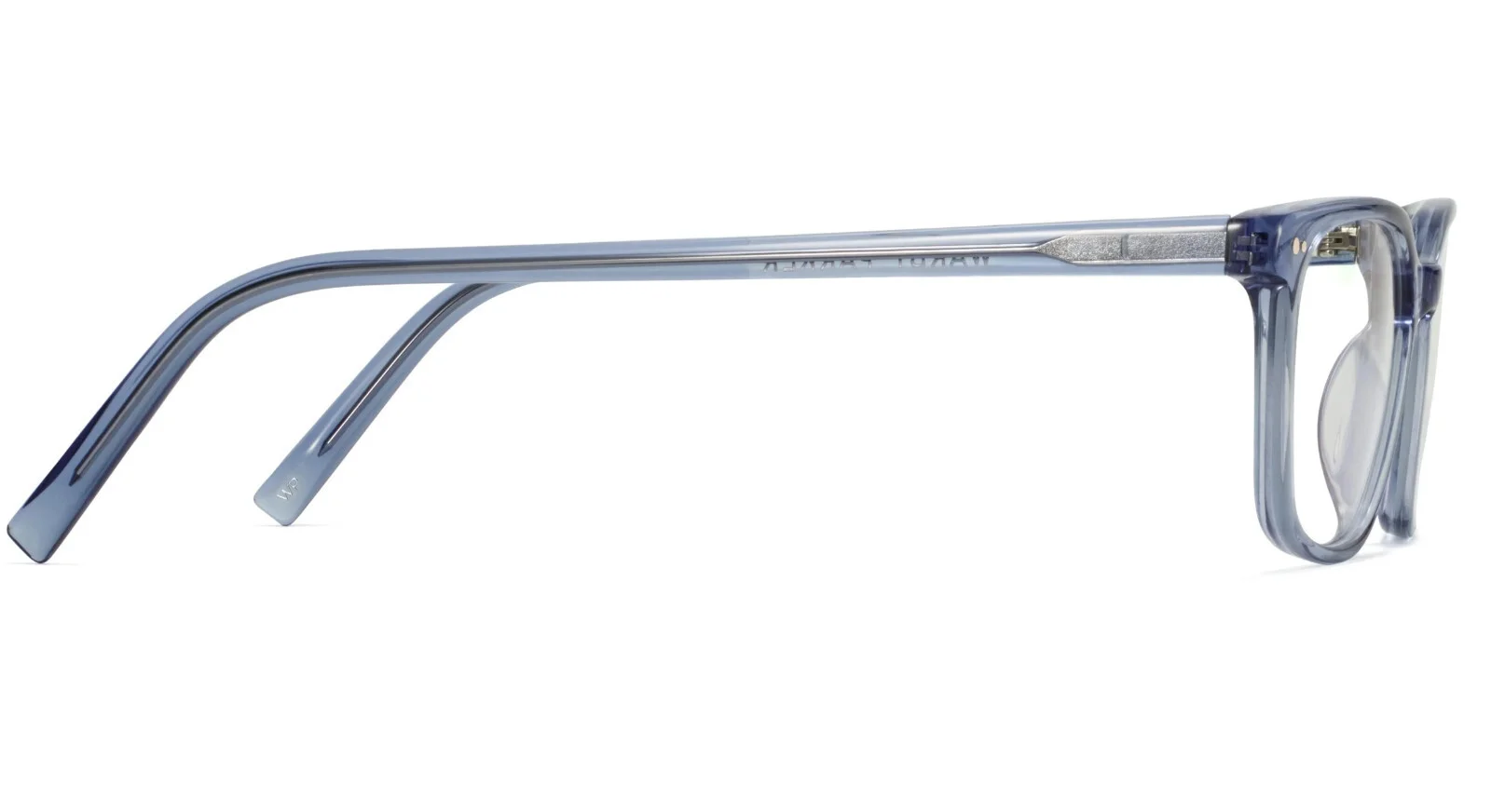 New WARBY PARKER Weathers XW 318 57mm Crystal Periwinkle Eyeglasses Frames 3