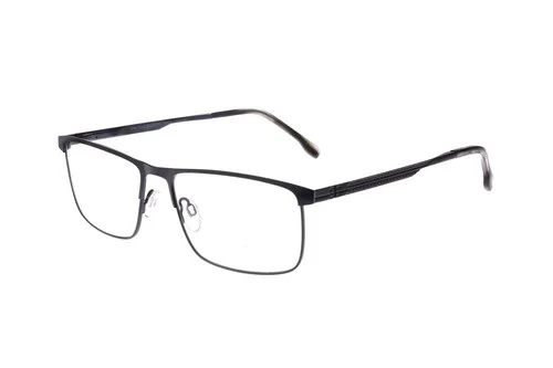 NEW WIDE GUYZ Black BOUNCER Eyeglasses 59/17/150 for The Stylish Large Man