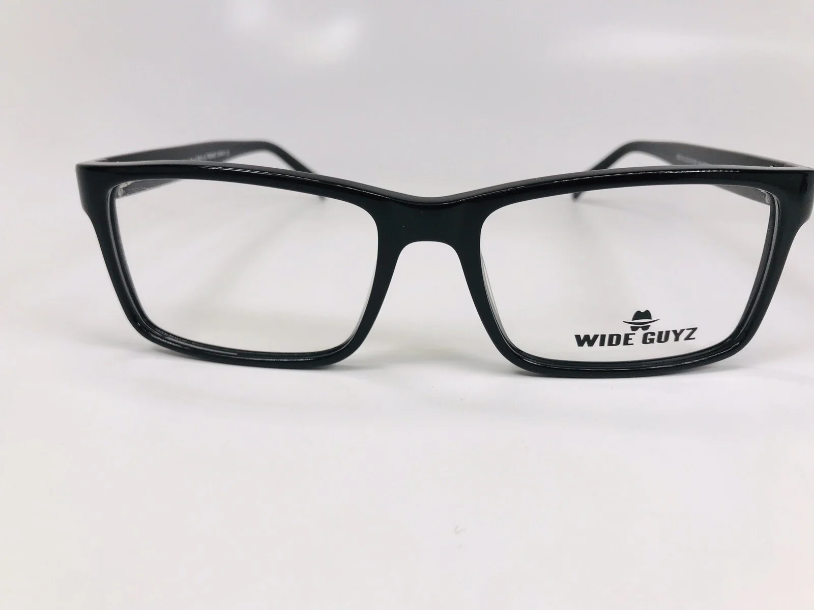 New Wide Guyz Black & Pewter BIG AL Eyeglasses 58mm for The Stylish Large Man 4