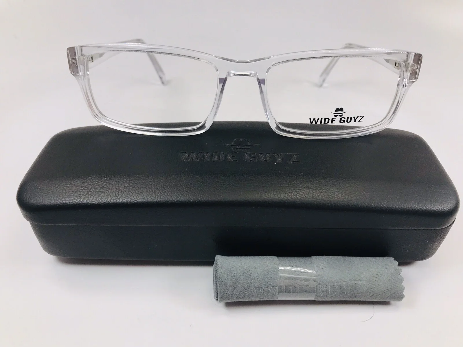New Wide Guyz Crystal MOOSE Eyeglasses 60mm for The Stylish Large Man 2