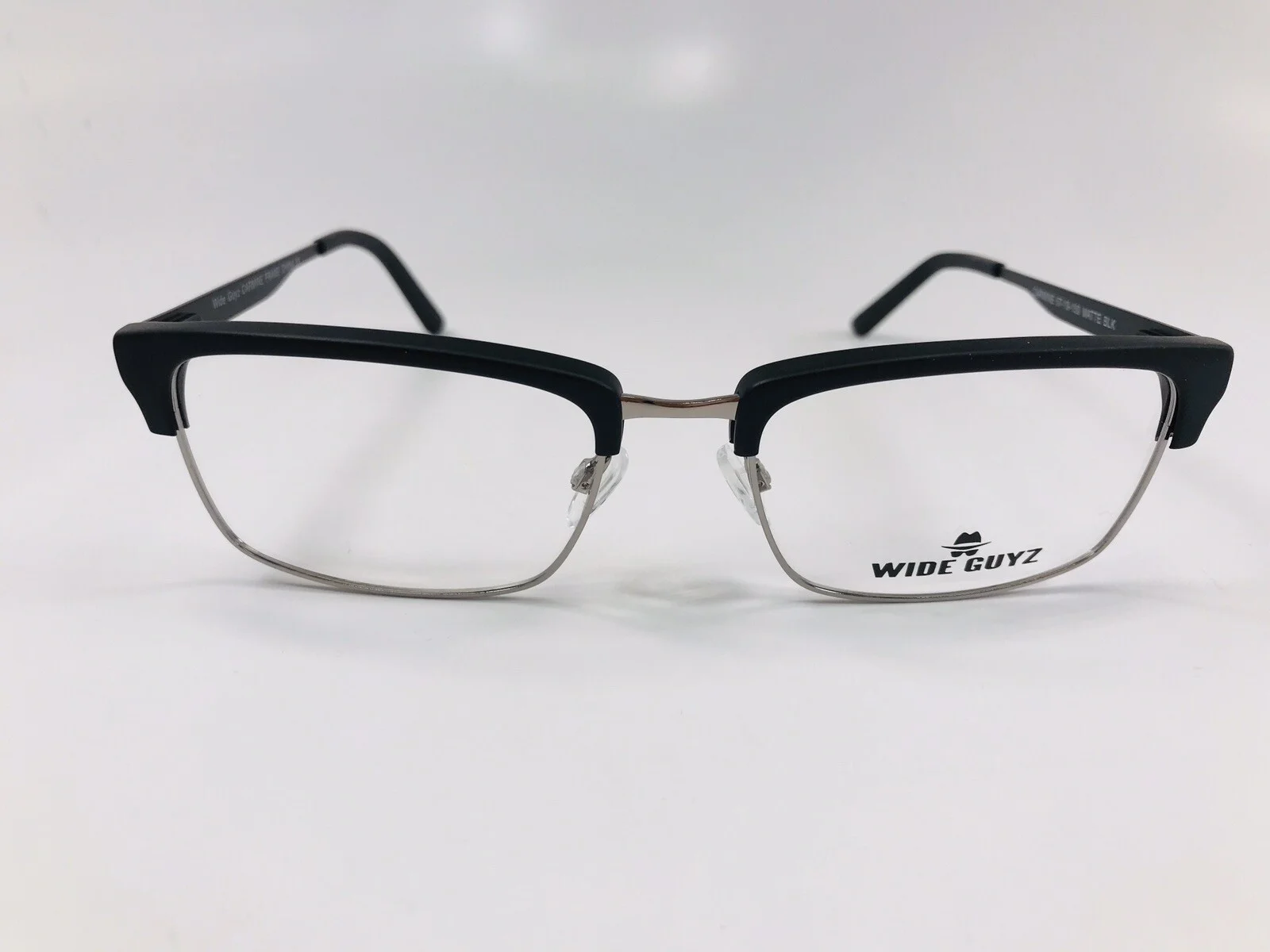 New Wide Guyz Matte Black CARMINE Eyeglasses 57mm for The Stylish Large Man 3